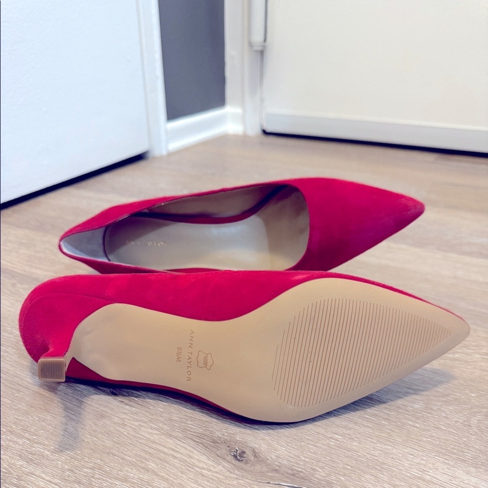 Ann Taylor Suede Pumps
